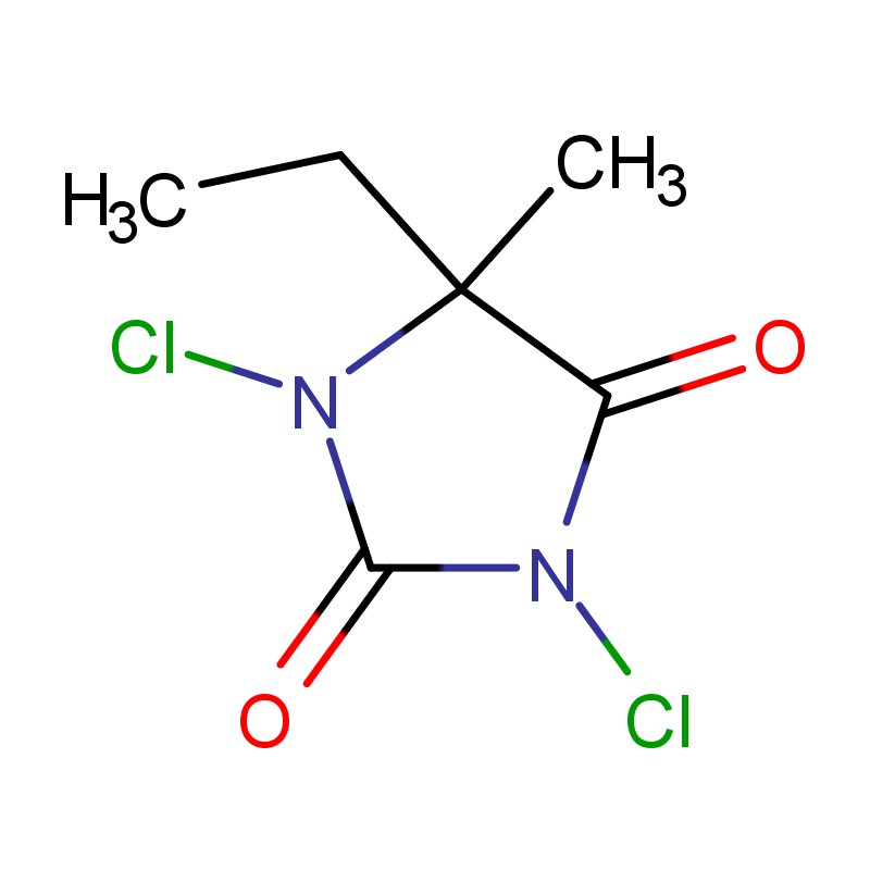 1,3-dicloro-5-etil-5-metilhidantoína