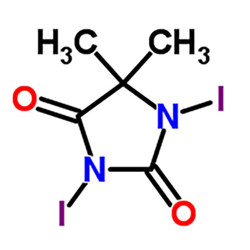 1,3-diiodo-5,5-dimetilhidantoína